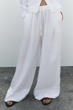 💝💝Last day 50%OFF🔥100% LINEN PALAZZO SET(Buy 2 Free Shipping)