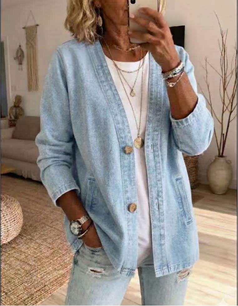 💝💝Lightweight Denim Cardigan