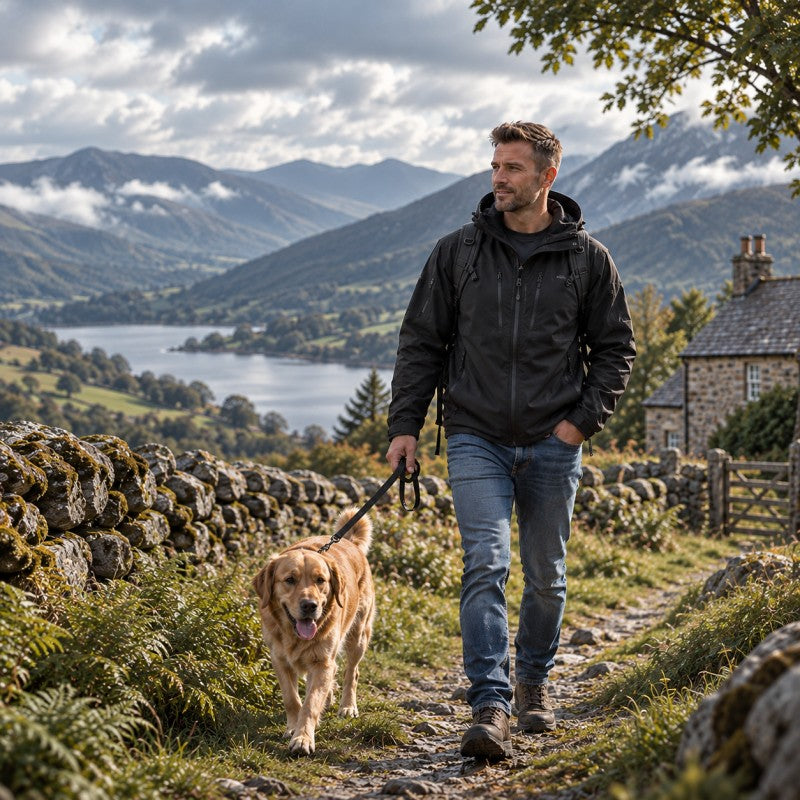 💝💝 Built for Wind & Rain | Men's Waterproof Insulated Outdoor Jacket