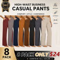 💝💝Women’s High-Waist Wide Leg Pants – Business Casual Yoga Dress Pants with Pockets
