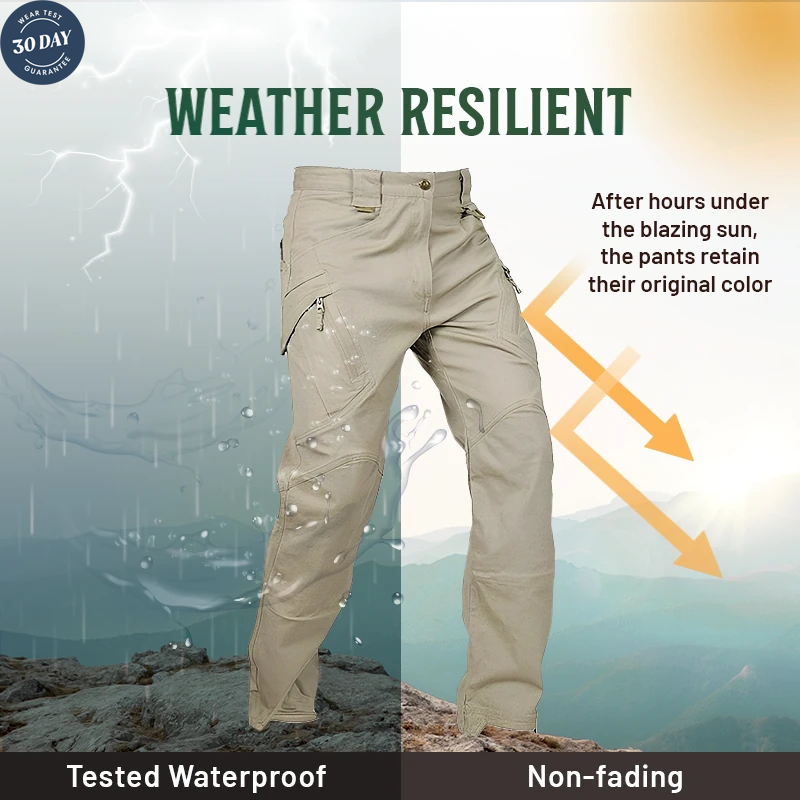💝💝Comfort And Functionality- Tactical Waterproof Pants