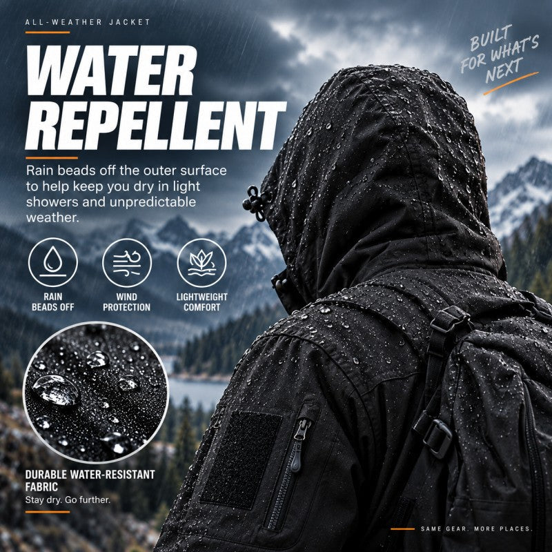 💝💝 Built for Wind & Rain | Men's Waterproof Insulated Outdoor Jacket