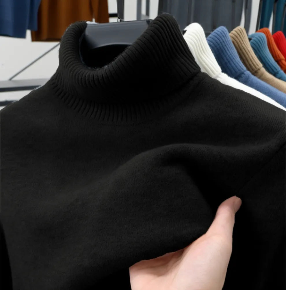 💝💝 LAST DAY SAVE 50% 💥 Men's Pullover Turtleneck Cashmere Sweater