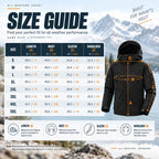 💝💝 Built for Wind & Rain | Men's Waterproof Insulated Outdoor Jacket
