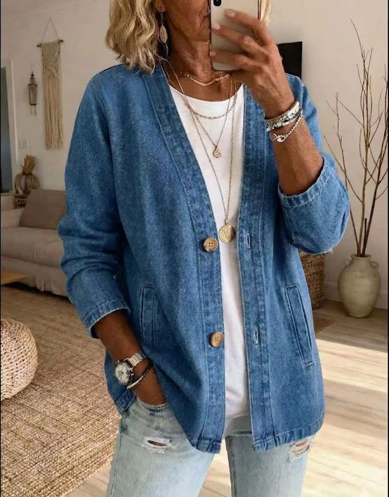 💝💝Lightweight Denim Cardigan