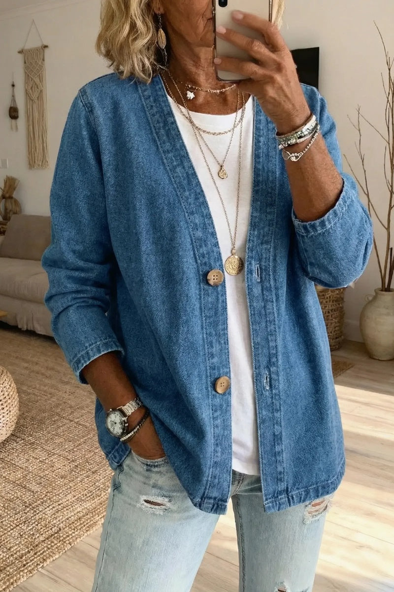 💝💝Lightweight Denim Cardigan
