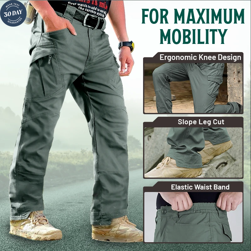 💝💝Comfort And Functionality- Tactical Waterproof Pants