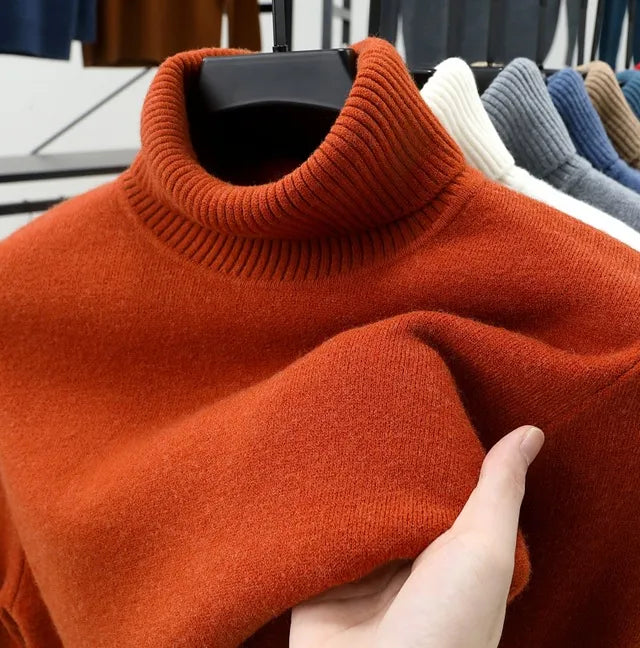 💝💝 LAST DAY SAVE 50% 💥 Men's Pullover Turtleneck Cashmere Sweater