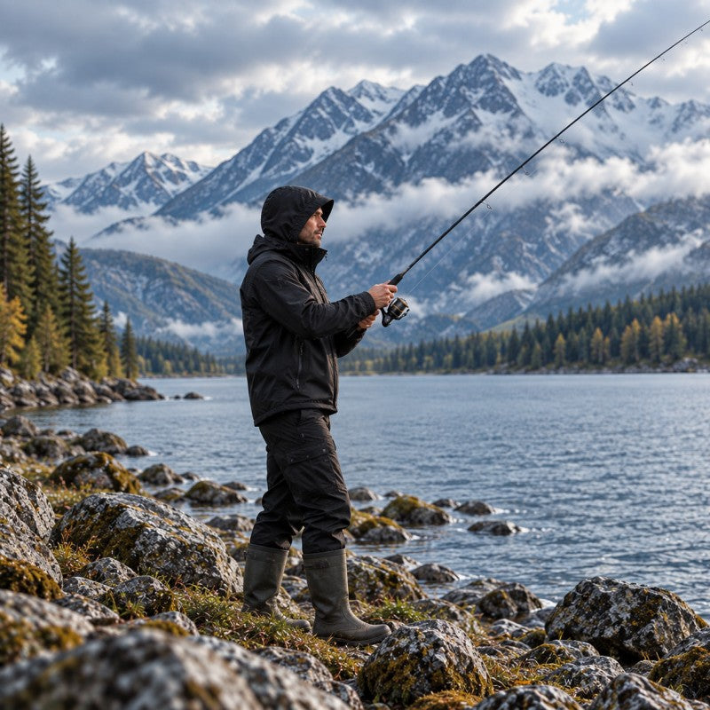💝💝 Built for Wind & Rain | Men's Waterproof Insulated Outdoor Jacket