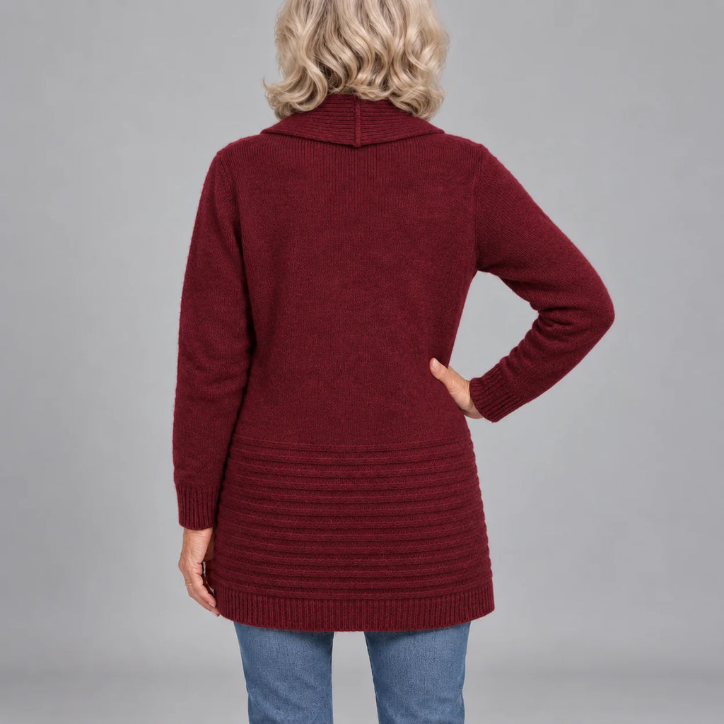 💝💝Harlow™ | Ribbed Knit Button-Tab Cardigan