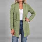 💝💝Harlow™ | Ribbed Knit Button-Tab Cardigan