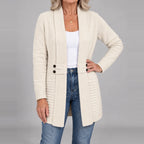 💝💝Harlow™ | Ribbed Knit Button-Tab Cardigan
