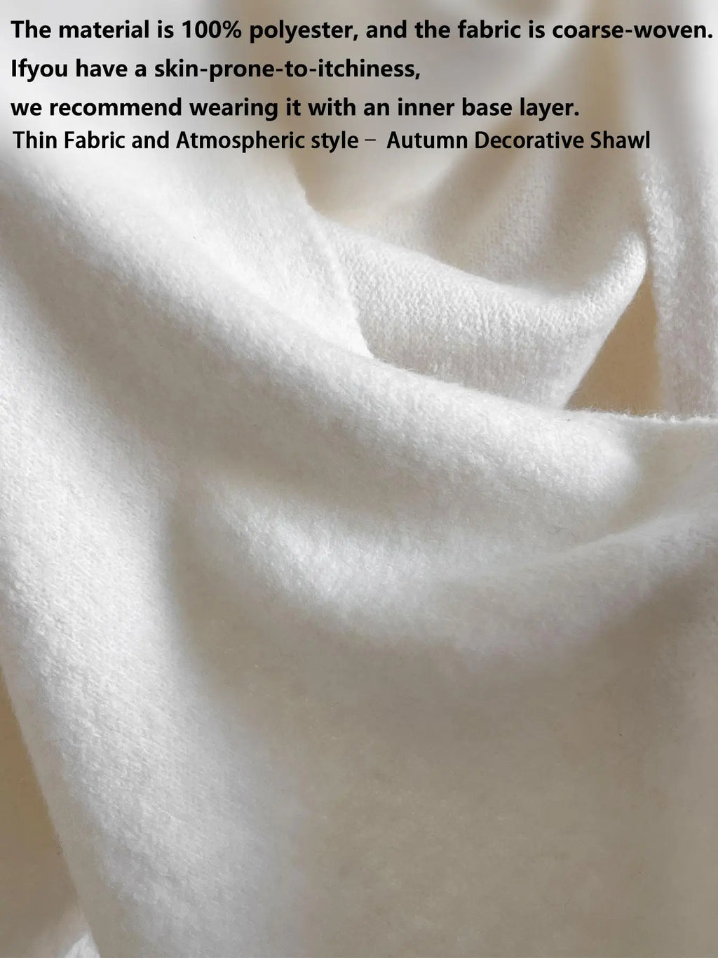 💝💝Women's Trendy Solid Knitted Shawl, Casual Soft Comfortable Scarf for Daily Wear, Fashion Accessories for Women & Girls