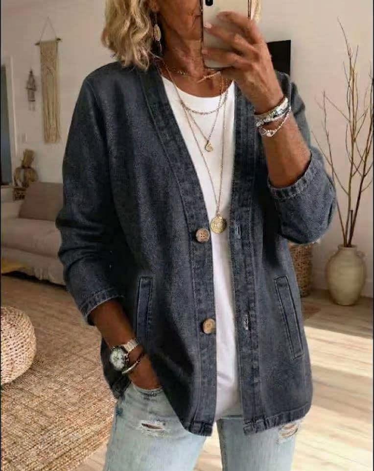 💝💝Lightweight Denim Cardigan