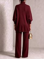 💝💝 LAST DAY SAVE 49% 💥 Elegant Knit Asymmetrical Button Set
