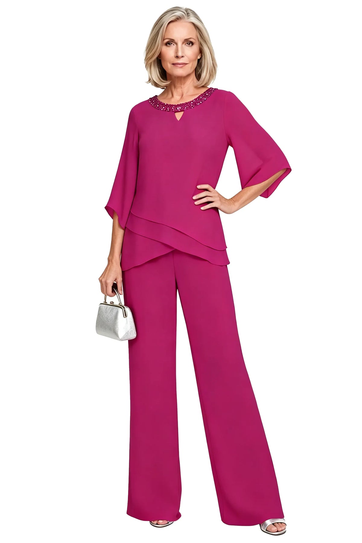 💝💝Sophisticated Loose-Fit Formal Pant Set