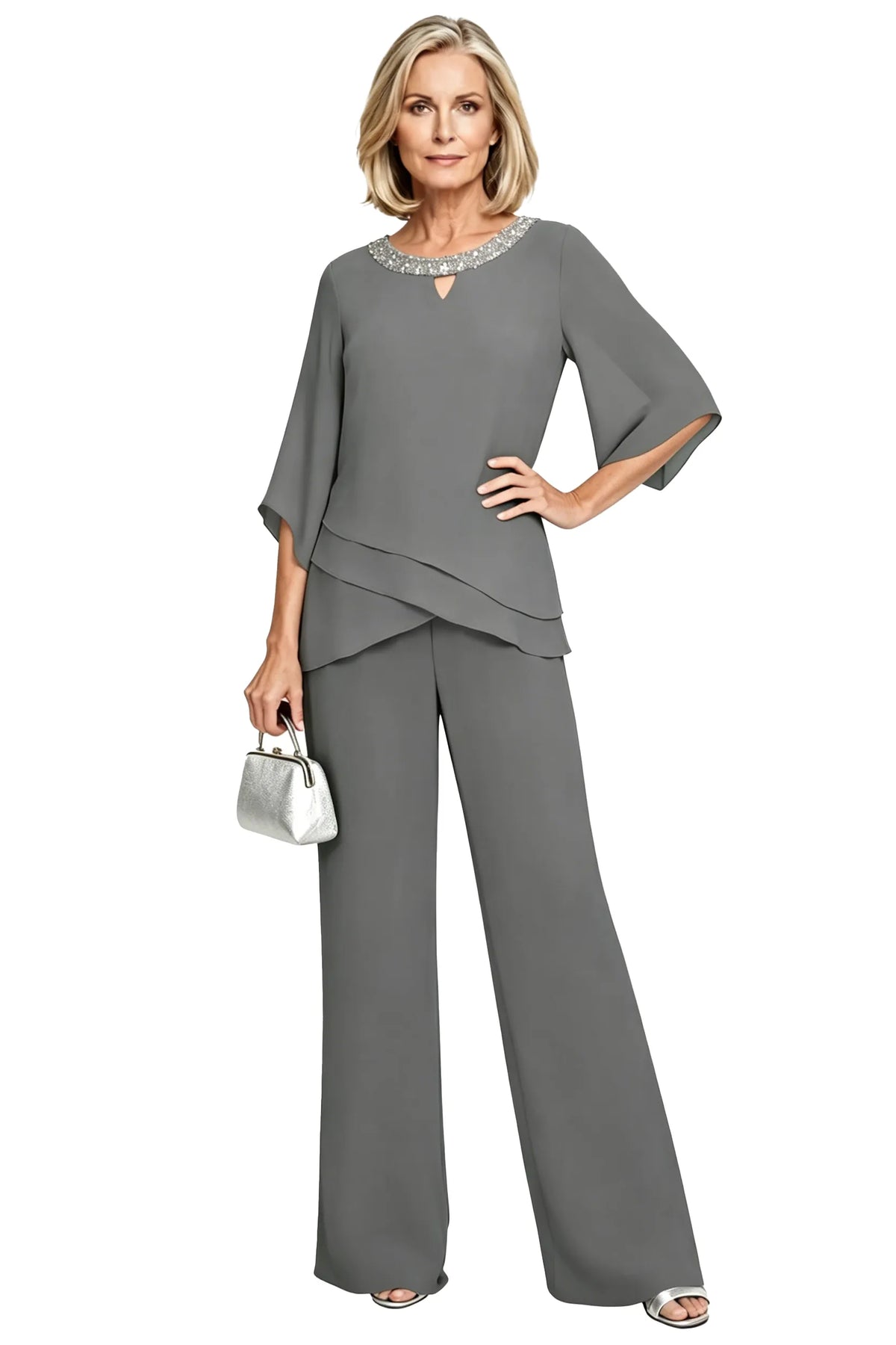 💝💝Sophisticated Loose-Fit Formal Pant Set