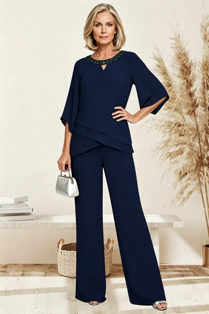 💝💝Sophisticated Loose-Fit Formal Pant Set