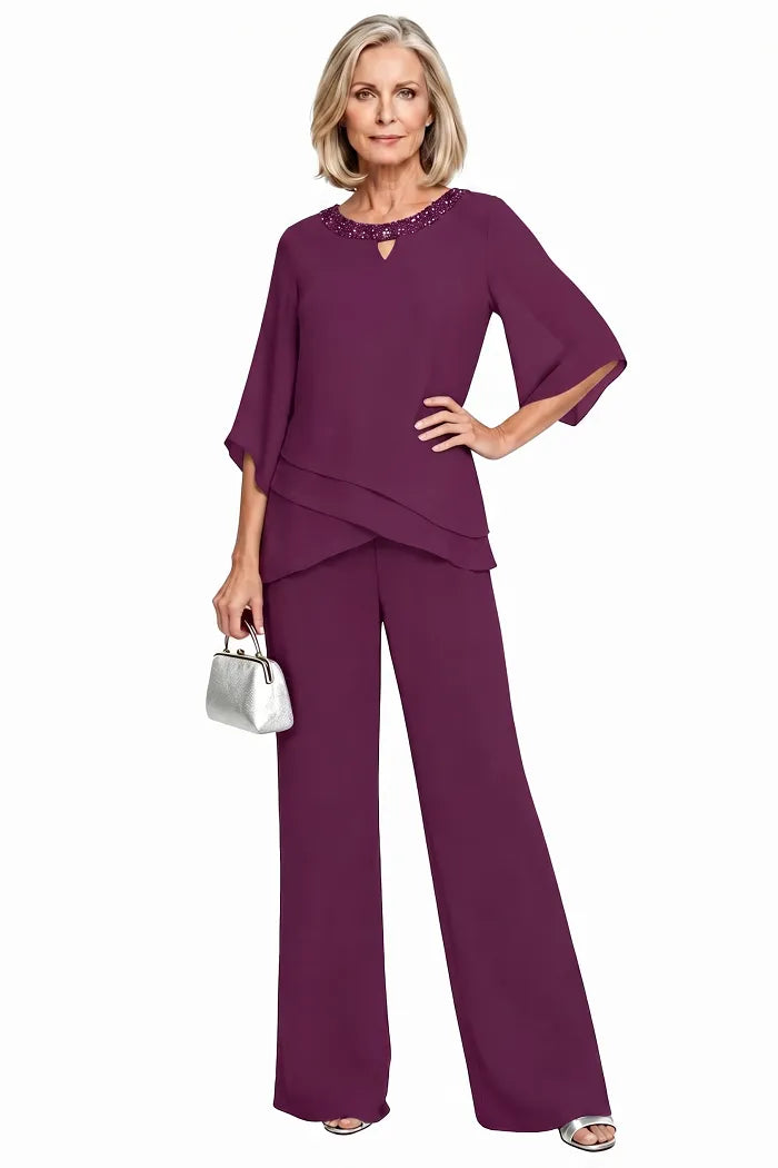 💝💝Sophisticated Loose-Fit Formal Pant Set