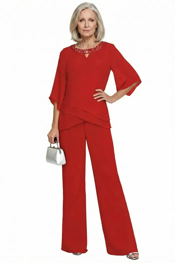 💝💝Sophisticated Loose-Fit Formal Pant Set