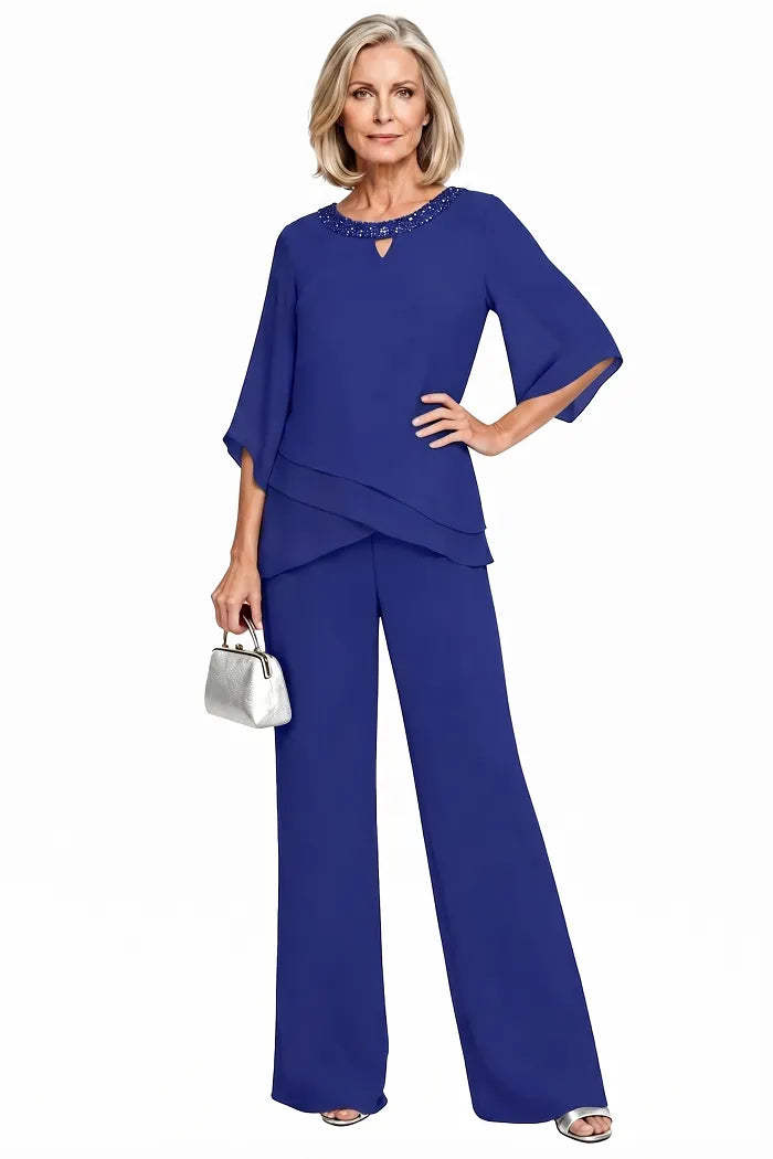 💝💝Sophisticated Loose-Fit Formal Pant Set