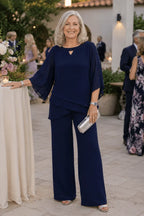 💝💝Sophisticated Loose-Fit Formal Pant Set