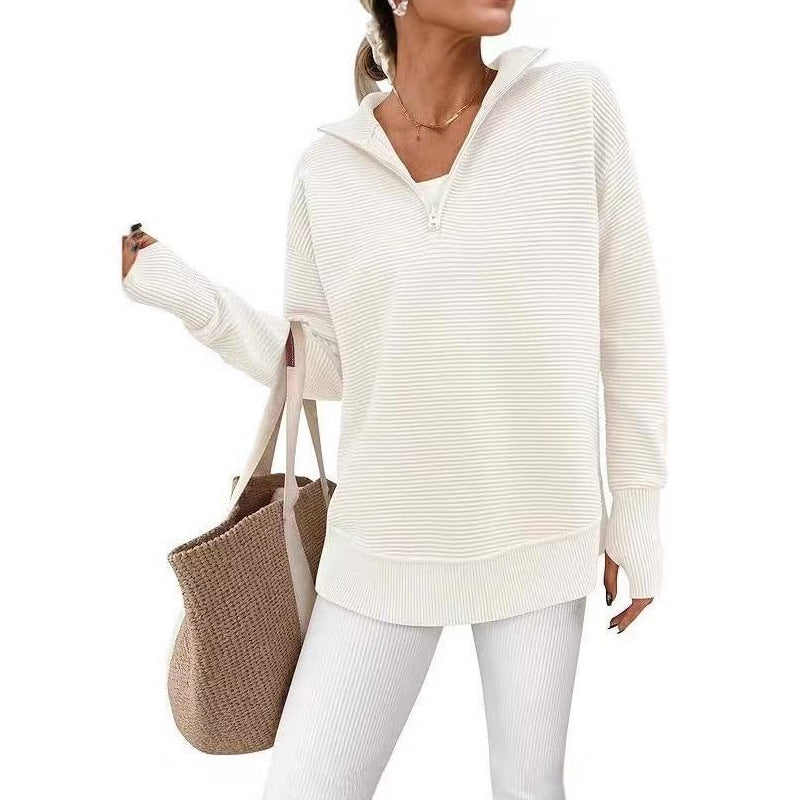 📢📢50% OFF !!⏰Women's Quarter Zip Pullover Sweater