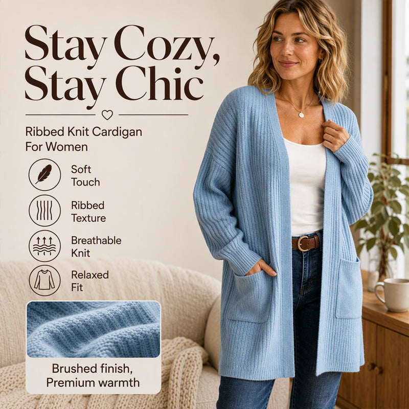 💝💝The Everyday Ribbed Cardigan🧶
